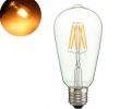 Electric Fireplace Bulb Inspirational Kingso Ac85 265v Non Dimmable Warm White 480lm E27 St64 6w Led Cob Light Bulb for Indoor Home