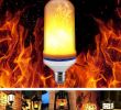 Electric Fireplace Bulb Luxury Sinfull Art E27 Led Flame Lamps Flickering Flame Light Bulb Smd2835 Simulated Fire Effect Decorative Lamp 7w atmosphere Lighting In Led Bulbs & Tubes