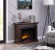 Electric Fireplace Logs with Heat and sound New Bold Flame 33 46 Inch Electric Fireplace In Chestnut