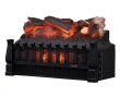 Electric Fireplace Logs with Heat and sound New Duraflame Dfi021aru Electric Log Set Heater with Realistic Ember Bed Black