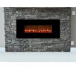 Electric Fireplace Stone Wall Lovely Mood Setter 54 In Wall Mount Electric Fireplace In Black