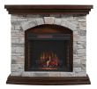 Electric Stone Fireplace with Mantel Best Of Rustic Fireplace Electric