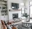 Family Room Ideas with Fireplace and Tv Lovely 12 Gorgeous Brown Leather Chairs for the Home