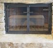 Farmhouse Fireplace Screen Awesome Levered Fireplace Door