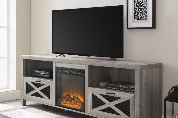 Farmhouse Tv Stand with Fireplace Best Of Tansey Tv Stand for Tvs Up to 70&quot; with Electric Fireplace