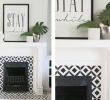 Faux Fireplace Mantel Diy Awesome 25 Beautifully Tiled Fireplaces