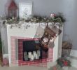 Faux Fireplace Mantel Diy Luxury Cardboard Fireplace Diy for Christmas