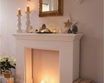 14 Elegant Faux Fireplace Surround