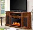 Faux Stone Electric Fireplace Tv Stand Elegant Sinclair 60 In Bluetooth Media Electric Fireplace Tv Stand In Aged Cherry