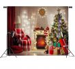 Fireplace Background Awesome 7x5ft Red Christmas Tree Gift Chair Fireplace Graphy Backdrop Studio Prop Background