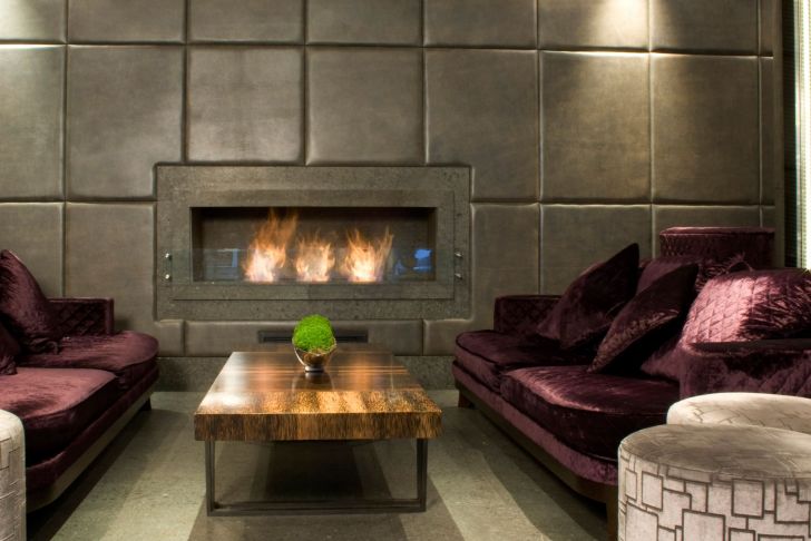 Fireplace Bar Lovely Aka Hotel Instalation Indoor Fireplace Ideas Design