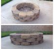 Fireplace Brick Home Depot Best Of Diy Fire Pit 36 Retaining Wall Bricks Home Depot Layered