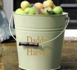 Fireplace Bucket New Personalised Laurel Green Home and Garden Bucket