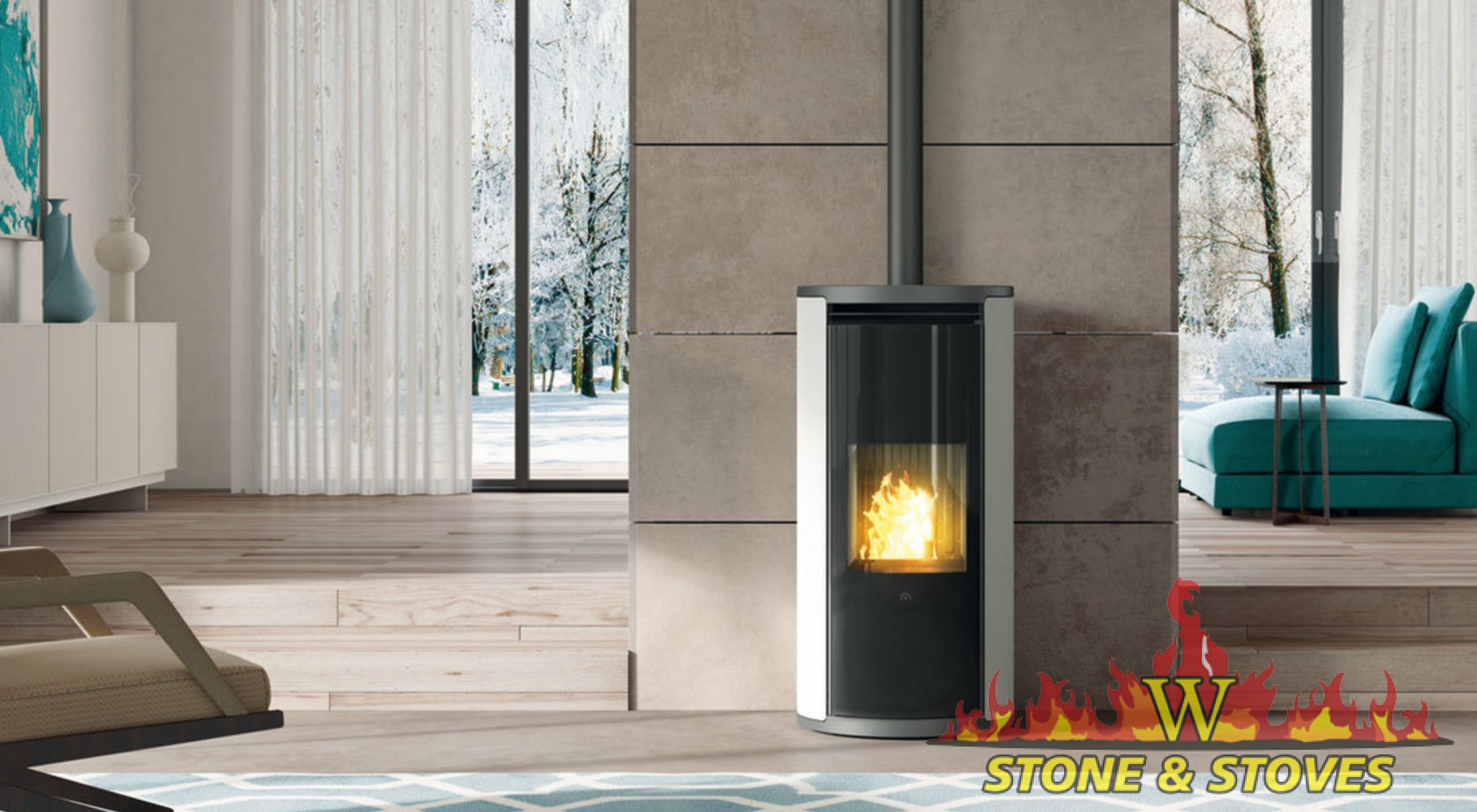 Fireplace Burner Kit Elegant 8 2kw “edilkamin” Evia Pellet Stove Display Model In Mullingar