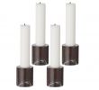 Fireplace Candelabra New Marble Candle Holder Set Of 4