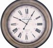 Fireplace Clock Beautiful Hamilton Clock Aged Gray Finish with Black Borders Under