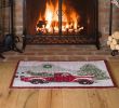 Fireplace Hearth Mat Awesome Herald the Season with Our Holiday Farmer S Market Wool Rug