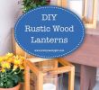 Fireplace Lanterns Elegant Diy Rustic Wood Lanterns Diy Crafts