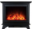 Fireplace Looking Heaters Elegant Akdy 400 Sq Ft Electric Stove In Black with Tempered Glass