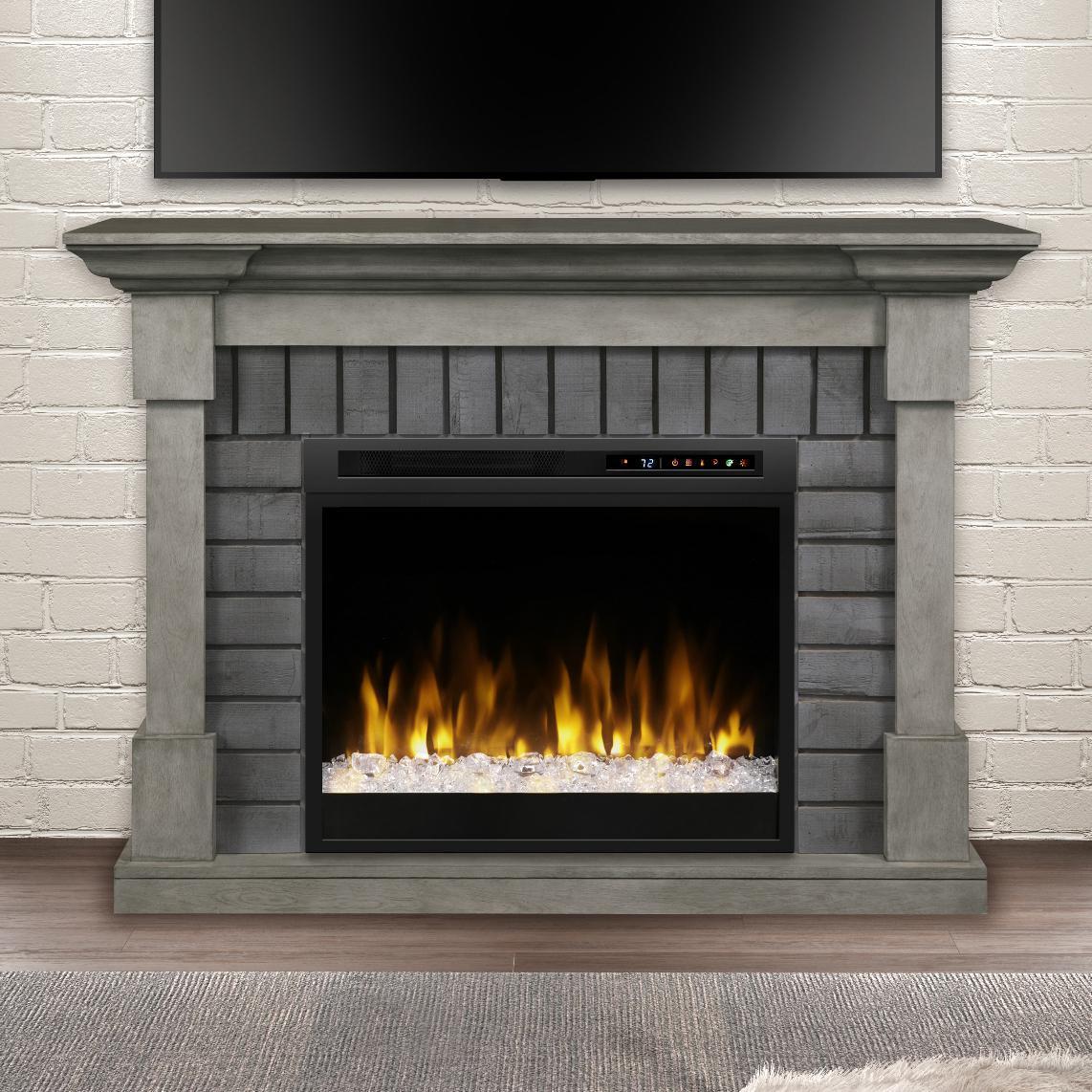 Fireplace Mantels with Hidden Storage Inspirational Dimplex Royce 52" Electric Fireplace Mantel Glass Ember