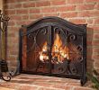 Fireplace Opening Cover Awesome Fireplace Protective Screen with Doors Durable Wrought Iron