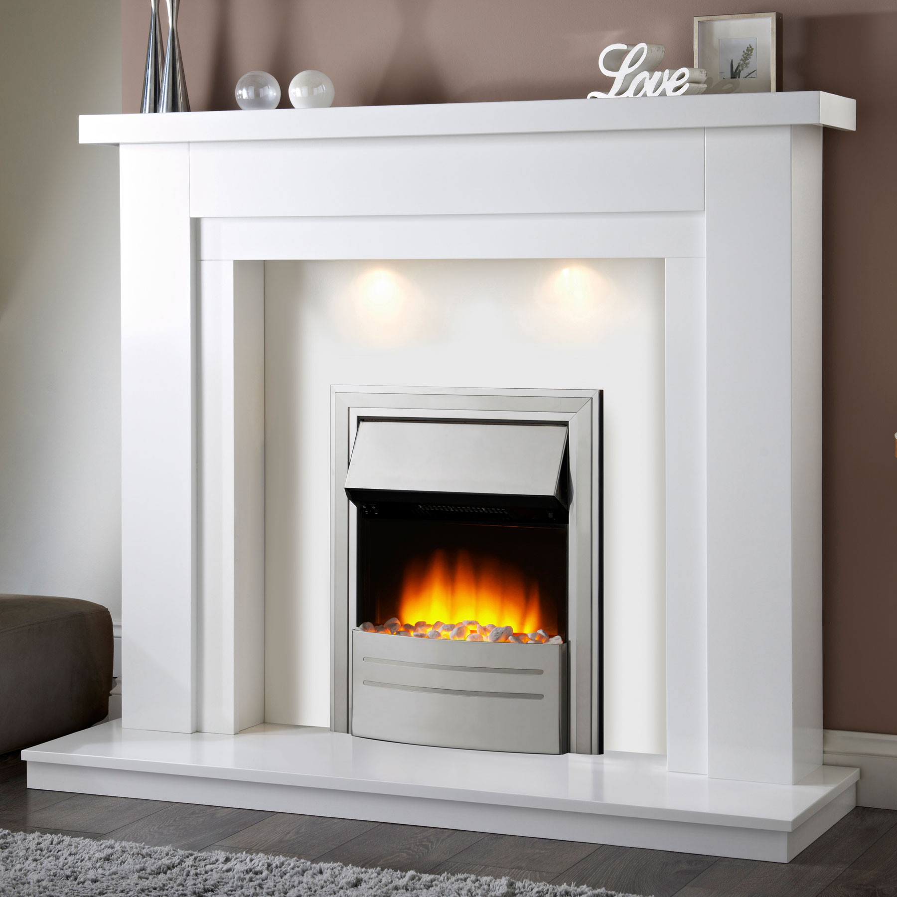 Fireplace Pilaster New White Fireplace Electric Charming Fireplace