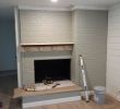 Fireplace Refurbishment New Brick Fireplace Makeover You Won T Believe the after