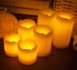 Fireplace Scent Lovely Flameless Electronic Led Candles Lamp Cylindrical Flickering Yellow Led Tea Light Wedding Party Decoration Gifts New Buy Line Candles Buy Scented