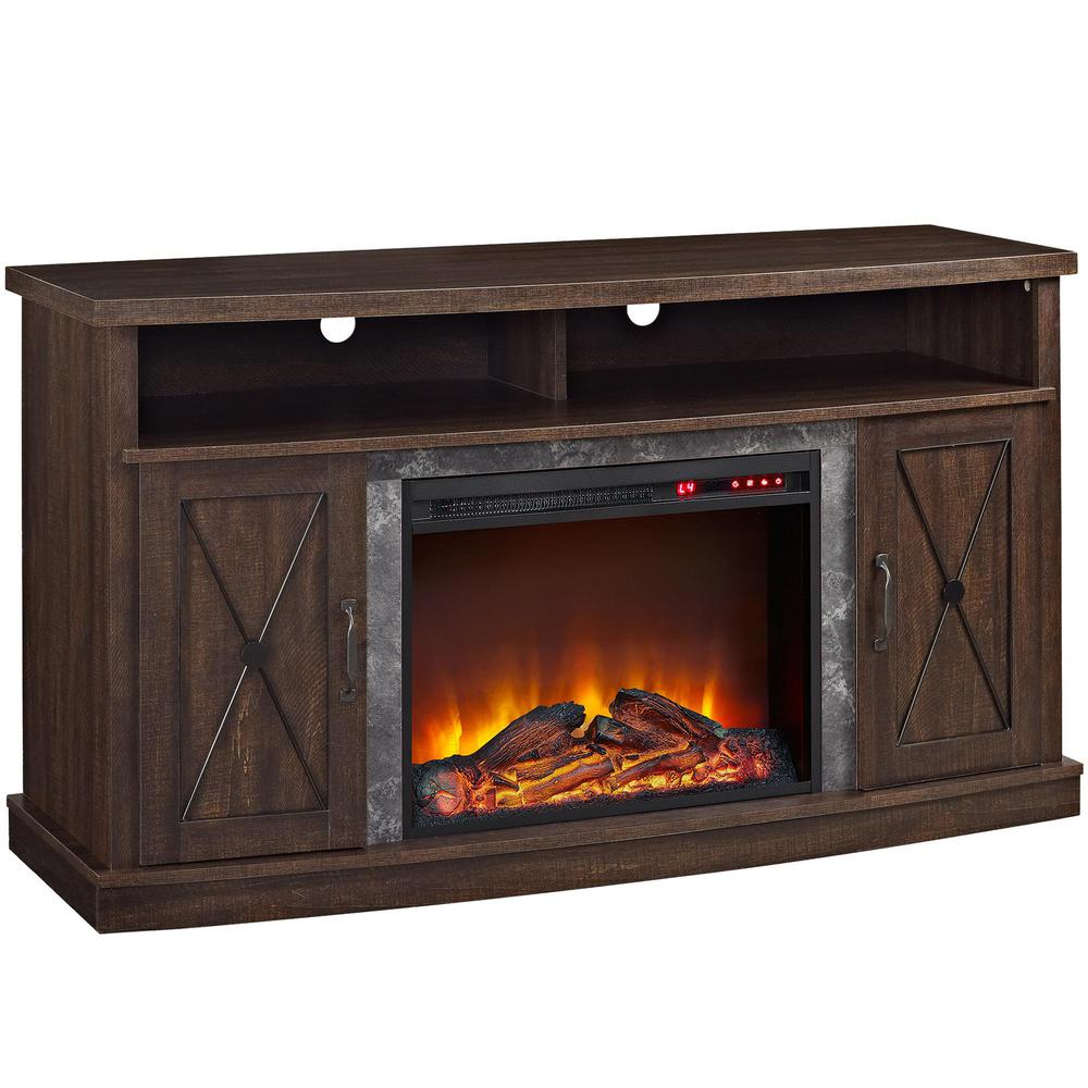 Fireplace Tv Stand with Led Lights New Ameriwood Yucca Espresso 60 In Tv Stand with Electric