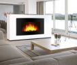 Fireplaces Direct Elegant Black Electric Fireplace Wall Mount Heater Screen Color