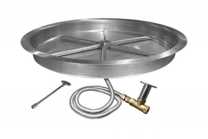 Gas Fireplace Burner Kit Inspirational Firegear Match Light Gas Fire Pit Burner Kit Round Bowl Pan 29 Inch