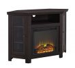 Gas Fireplace Components Elegant 48" Corner Fireplace Tv Stand Espresso by Walker Edison