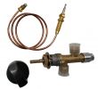 Gas Fireplace Gas Valve Unique Mensi Propane Gas Fireplace Fire Pit Replacement Main Control Cock Valve with Flame Safety Sensor thermo Coupler