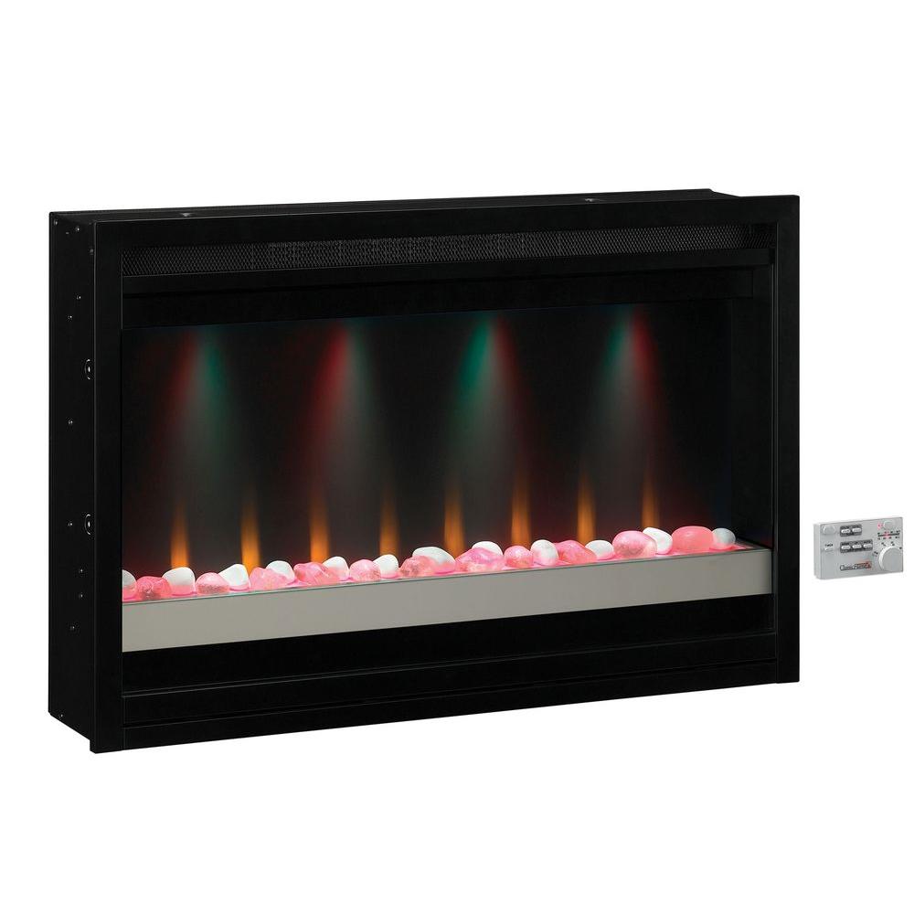 Gas Fireplace Insert Home Depot Inspirational 36 In Contemporary Built In Electric Fireplace Insert