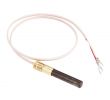 Gas Fireplace thermocouple Vs thermopile Beautiful Aupoko 24" Fireplace Millivolt thermopile with 750â Temperature Resistance Fit for Gas Fireplace Water Heater Gas Fryer Cluster