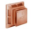 Gas Fireplace Vent Cover Elegant 5 X 8 Directvent Pro Copper Square Horizontal Termination Cap 58dva Hc C