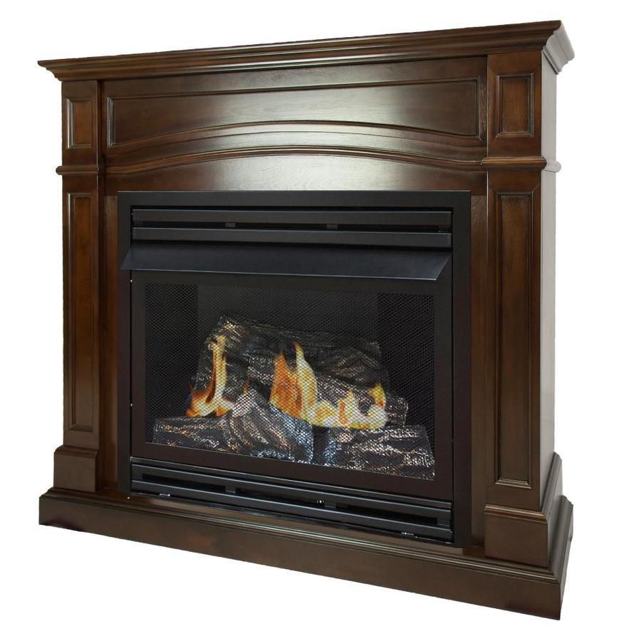 Gas Fireplace Wall Switch Elegant Pleasant Hearth 45 88 In Dual Burner Cherry Gas Fireplace at