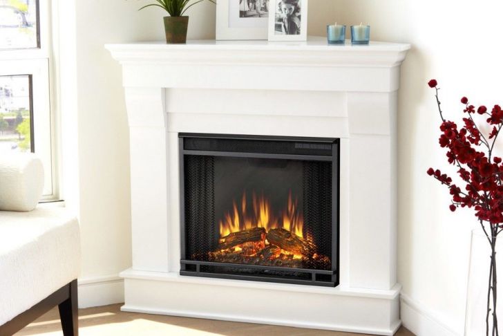 Gel Flame Fireplace Inspirational Real Flame Chateau Corner Electric Fireplace White White