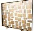 Gold Fireplace Screen Unique forms" A Contemporary Gilded Metal Fire Screen by American