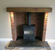 Granite Fireplace Fresh A Fireline Fx5w Multi Fuel Stove Created with A Brick