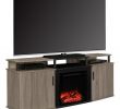 Grey Entertainment Center with Fireplace Luxury Ameriwood Windsor 70 In Weathered Oak Tv Console with