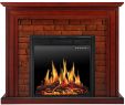 Heat and Glo Fireplace Review Unique Jamfly Electric Fireplace Mantel Package Traditional Brick Wall Design Heater with Remote Control and Led touch Screen Home Accent Furnishings