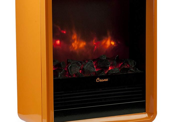 Heat Surge Amish Fireplace Best Of Crane Usa Mini Fireplace Heater orange Amazon Home