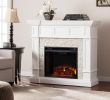 Home Depot Corner Fireplace New Amesbury 45 5 In W Corner Convertible Electric Fireplace In White