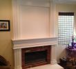 How to Build A Fireplace Mantel Shelf with Crown Molding Beautiful Custom Mantel Living Room