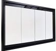 How to Clean Glass Fireplace Doors Inspirational Heatilator Bi Fold Glass Fireplace Door Easy to Install