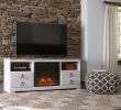 Infrared Electric Fireplace Tv Stand Inspirational the Willowton Whitewash Tv Stand with Led Fireplace