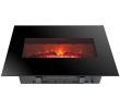 Led Fireplace Wall Mount Fresh Golden Vantage Fp0063 26" Wall Mount Electric Fireplace 3d Flames Firebox W Logs Heater