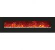 Led Wall Fireplace Inspirational Amantii 81" Built In Wall Mounted Electric Fireplace Wm‐bi