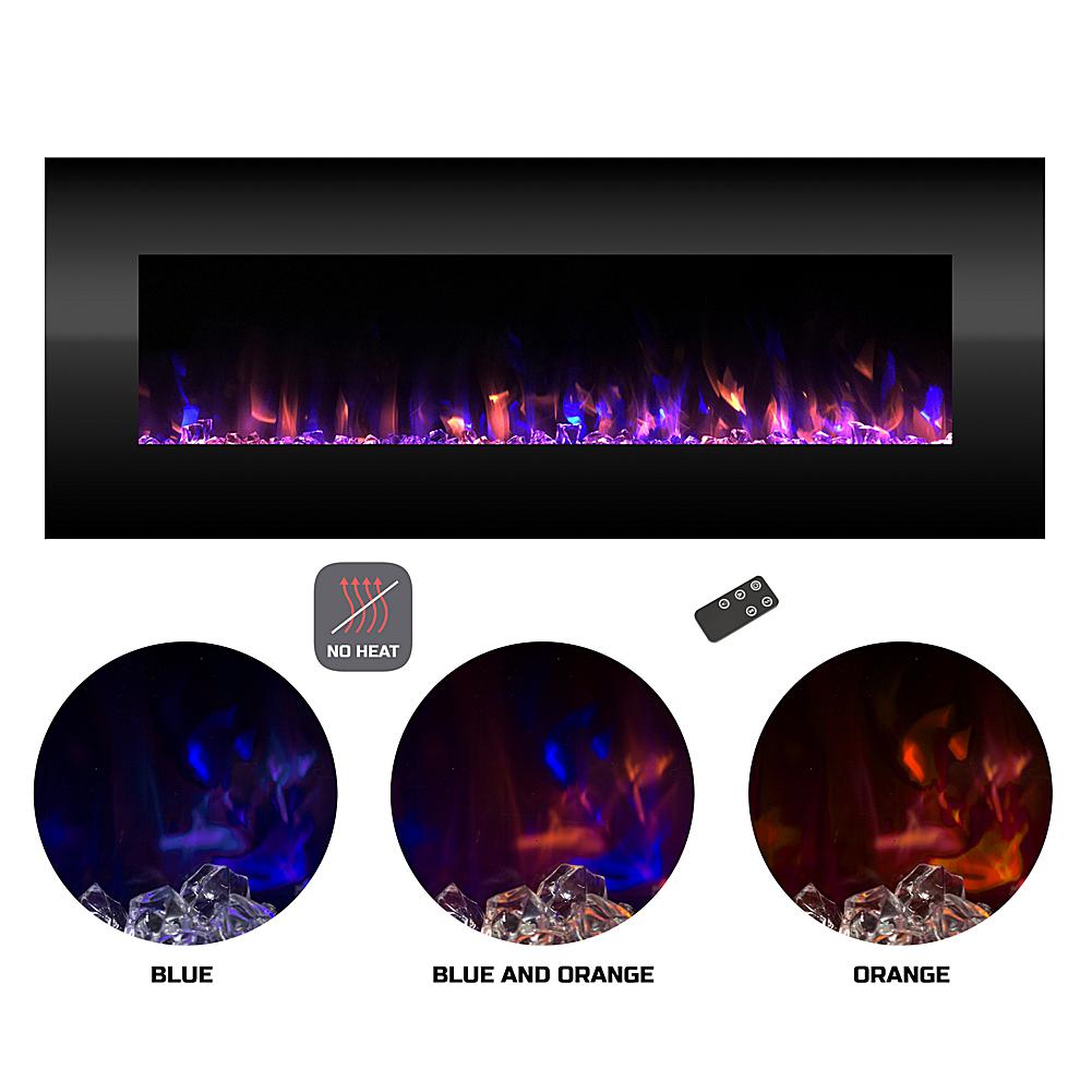 Led Wall Fireplace Lovely Electric Fireplace Wall Mount Color Changing Led No Heat